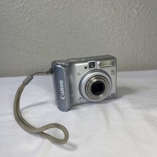 Canon PowerShot A540 6.0MP Digital Camera - Silver FOR PARTS