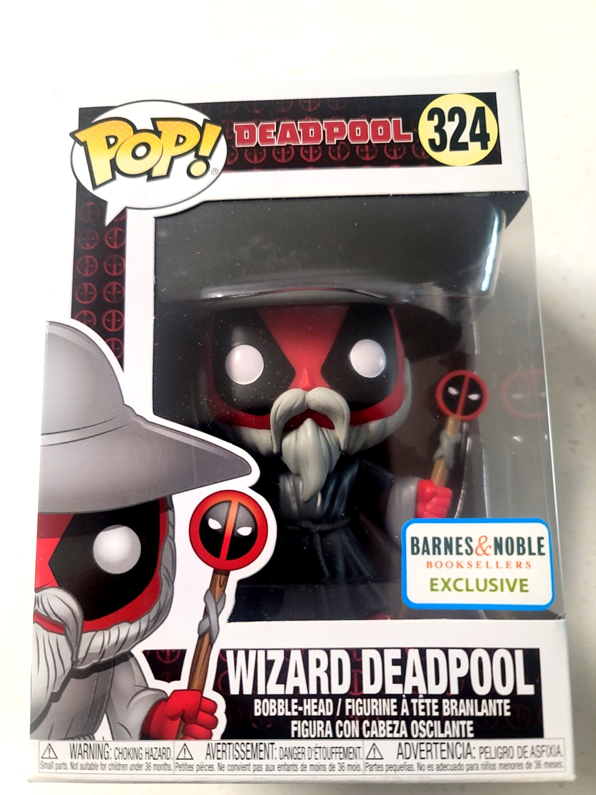 En Oferta Funko Pop! Vinilo: Marvel - Wizard Deadpool - Barnes And Noble (Exclusivo) #324