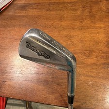 Spalding Touring Pro Iron Golf Club Aluminum Shaft Silver Black Model 2501