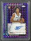 JOAN BERINGER 2025-26 TOPPS CHROME ROOKIE AUTO GEO PURPLE REFRACTOR RC 01/75