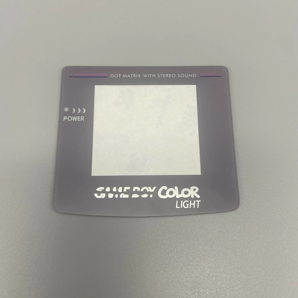 Game Boy Color Colour Light Replacement 2.2 inch GLASS Screen Lens GameBoy GBC - Image 2 of 4