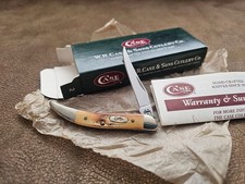 2005 Case XX Tiny Toothpick 610096 SS bonestag pocket knife