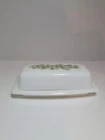 Vintage Pyrex Crazy Daisy Spring Blossom Butter Dish Base & Lid