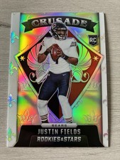 2021 Panini Rookies & Stars Crusade Silver Prizm Justin Fields #CR-23 Rookie RC