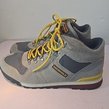 Merrell Eagle 'Momentum' Men's Boots Size 11 UK, Suede, Pale Blue And Grey.