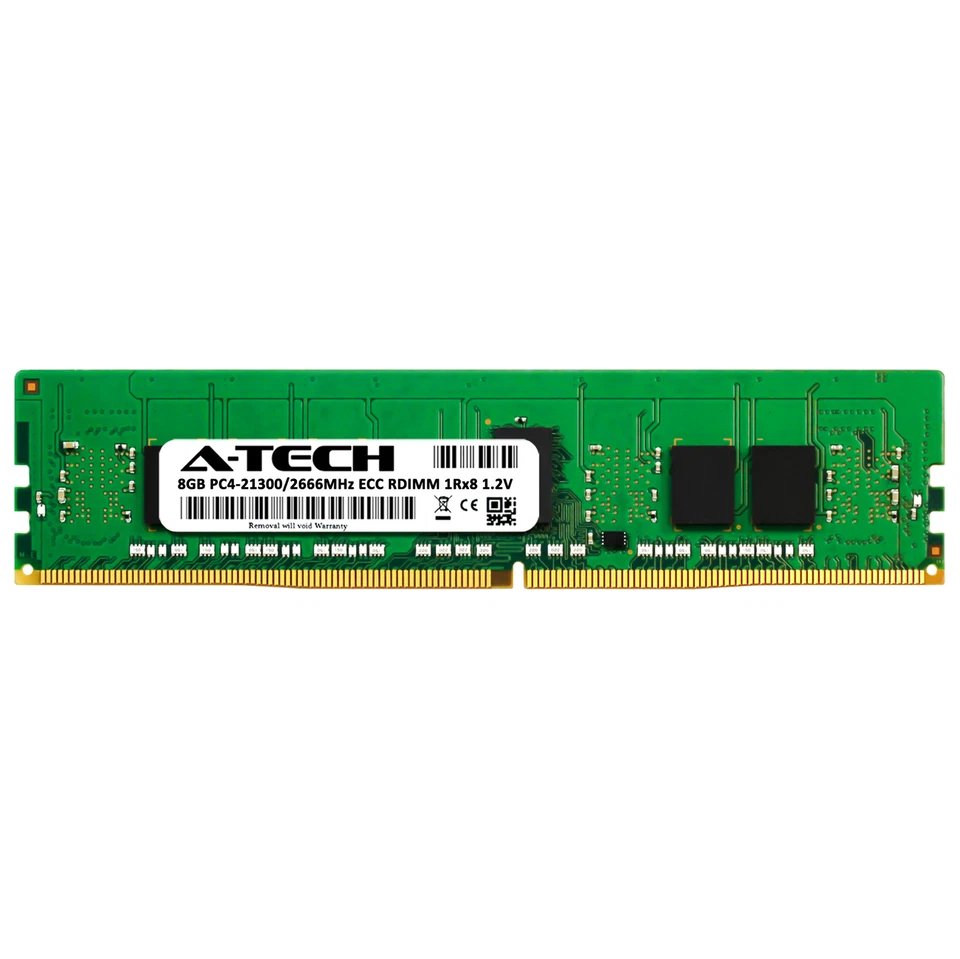 8GB 1Rx8 PC4-2666 RDIMM Supermicro X10DRT-H X10SDV-6C-TLN4F X11SPW-TF Memory RAM - Image 2 of 3