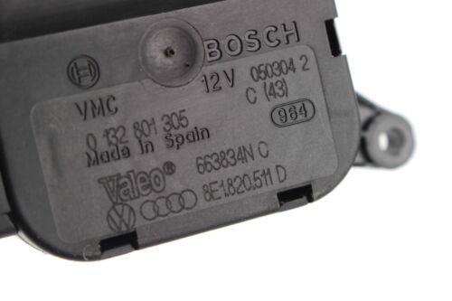8E1820511D Original Audi A4 B6 8E Actuator Motor Umluftbetriebsmöglichkeit Blue - Picture 3 of 3