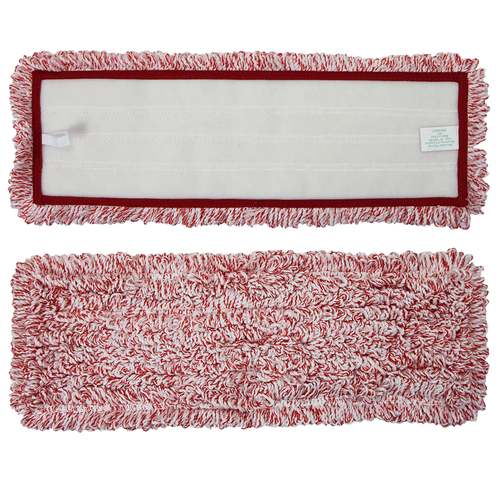 Recambios de almohadilla para fregona de piso húmedo y seco - 18" (paquete de 12), colores, microfibra, reutilizable - Imagen 26 de 39