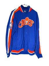 Mitchell & Ness NBA Hardwood Classics Cleveland Cavaliers Jacket XL Vintage Blue