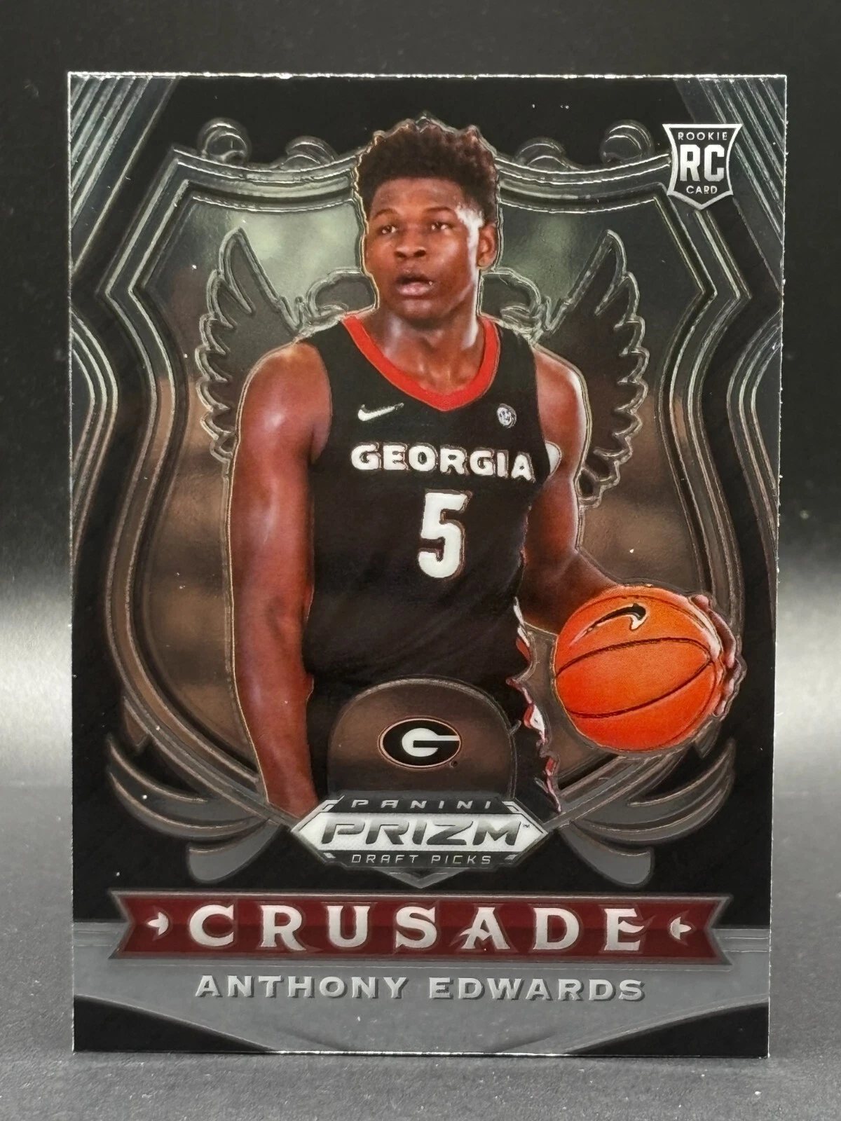 2020-21 Panini Prizm Draft Picks - Crusade Anthony Edwards #81 (RC)