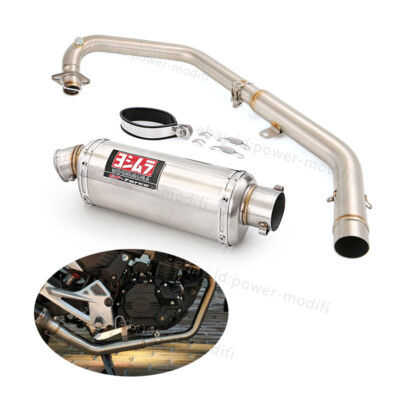 For Lifan KPM200 2021-2025 Exhaust System Header Pipe Tips Muffler Slip KPT200