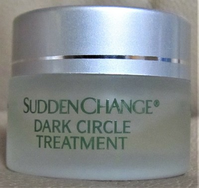 sudden change dark circle treatment