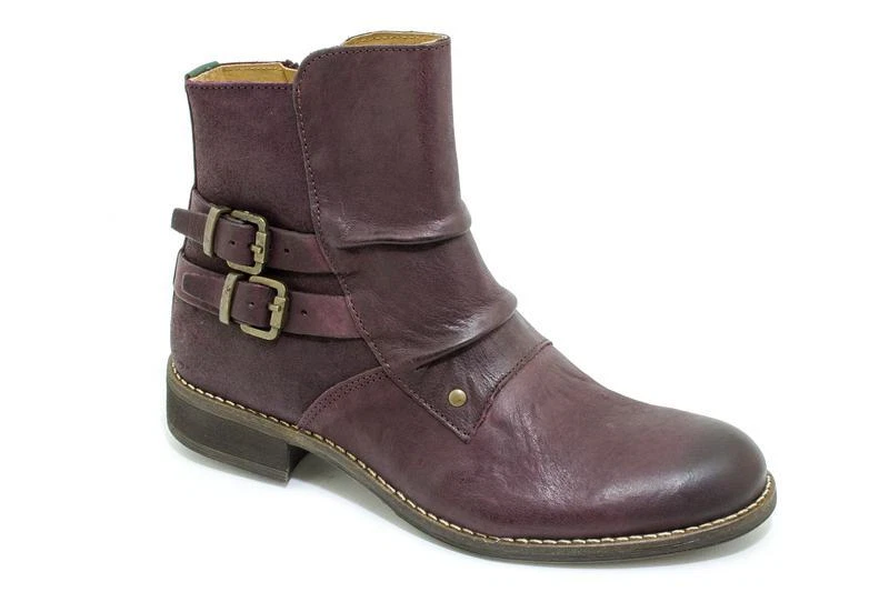 KicKers Bottines Bordeaux Bandolero CRT Cuir Bordeaux 579720-5018 - Photo 1/1