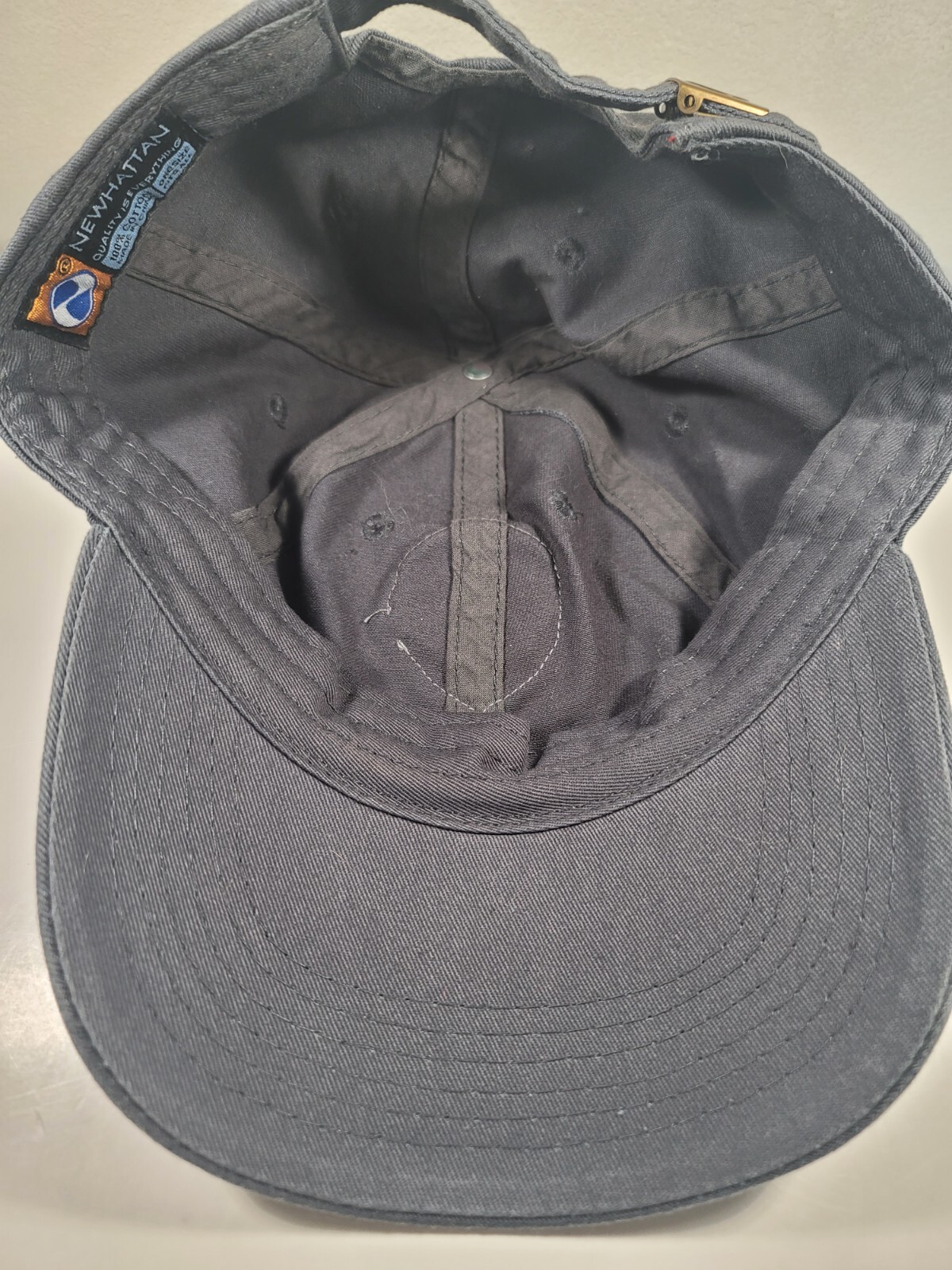 Alien Strapback Hat Newhattan Baseball Cap Gray A… - image 7