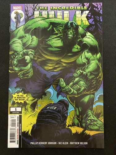 INCREDIBLE HULK #1 (Marvel 2023) 2nd Print * 1st app Charlie * NM