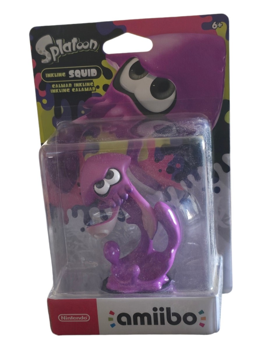 Nintendo Switch Splatoon Amiibo Gamestop NEW Inkling Squid