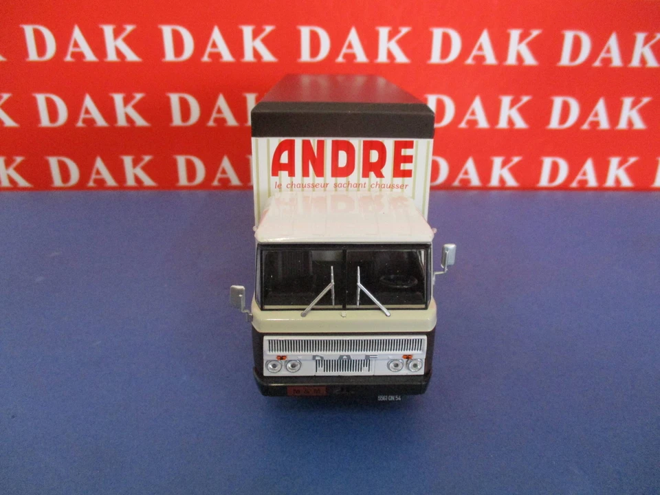 Die cast 1/43 Modellino Camion Truck DAF A 2600 Andre 1970 - Immagine 3 di 4