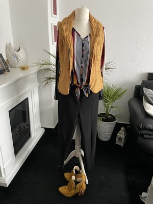 Komplettes Outfit Senfgelb Größe 38/40 Biba Kleiderpaket