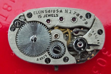 VINTAGE~ELGIN 541~17J USA WATCH MOVEMENT