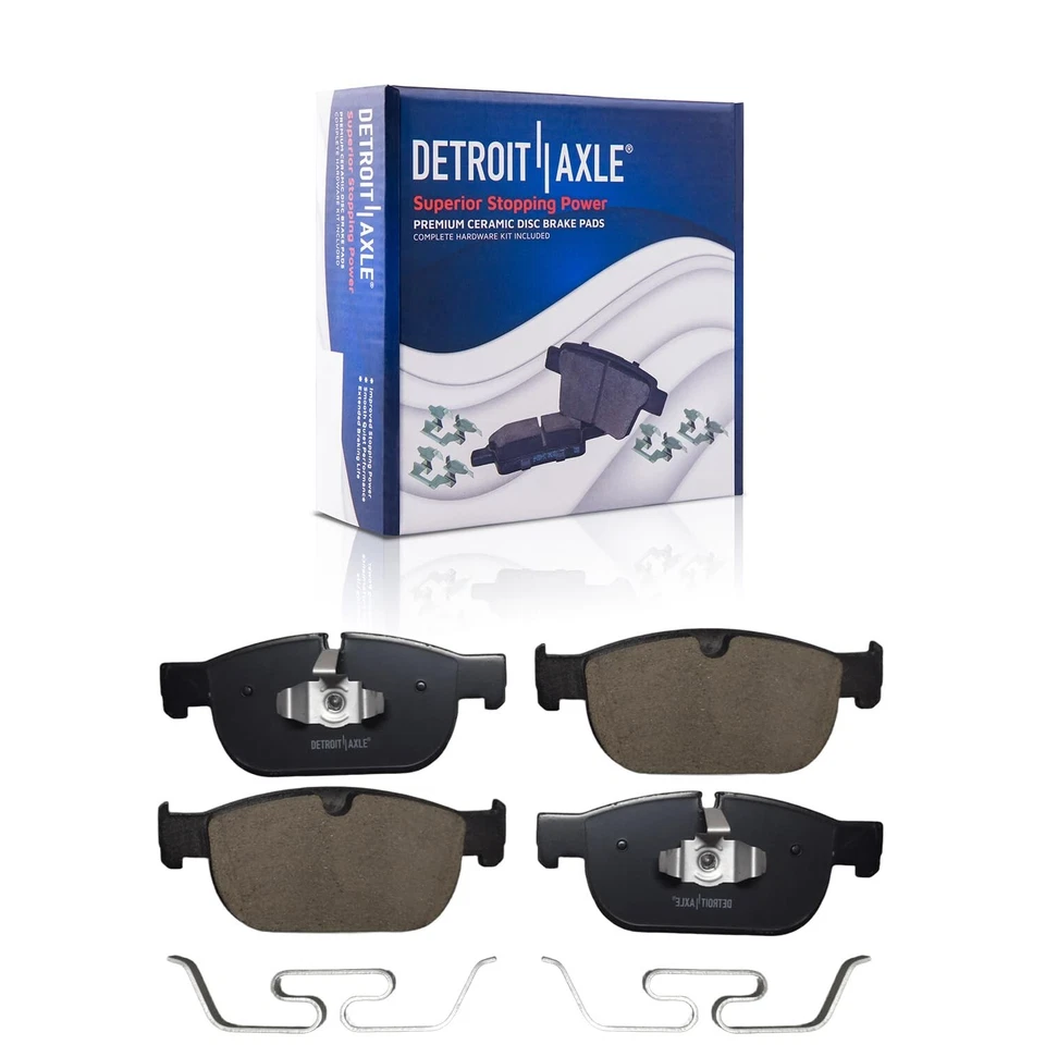 AWD Front Rear Drilled Rotors Brake Pads KIt for 2019 2020 2021 2021 Volvo S60 - Image 4 of 4