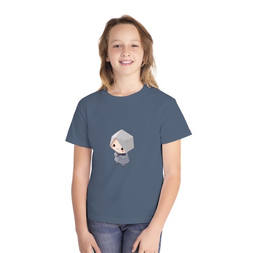 Cute Character Youth Tee, Kids Graphic T-Shirt, Playful Summer Shirt, Gift for - Picture 31 of 61