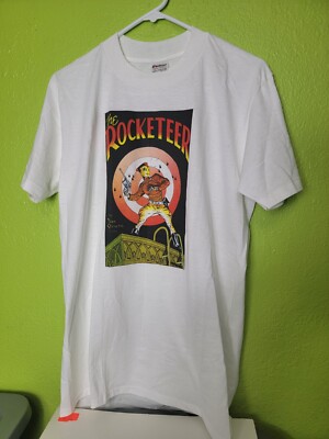 Vintage The Rocketeer Graphitti 1982 Single Stitch Comic DISNEY 80s Stedman Rare