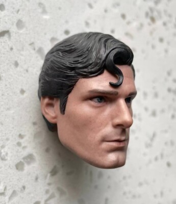 1/6 Superman Christopher Reeve Head Sculpt For 12