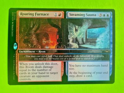 MTG Duskmourn - House of Horror - Roaring Furnace / Steaming Sauna - Rare  Foil | eBay