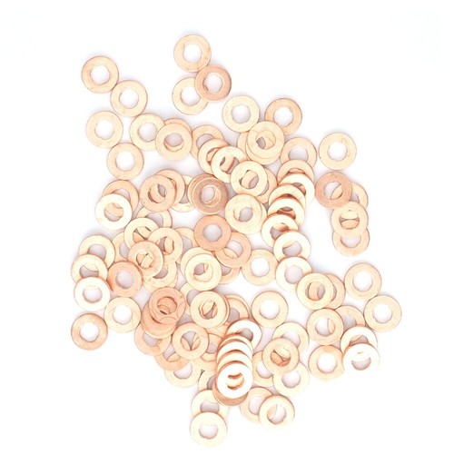 20PCS F00VC17504 Diesel Injector Washer Shim Seal Copper Gasket 15*7.0*2mm - Picture 12 of 12