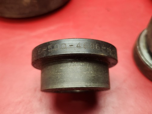 GREENLEE 4” C 500-465 AND 500-4655 CONDUIT PUNCH AND DIE SET Made in USA - Picture 4 of 7