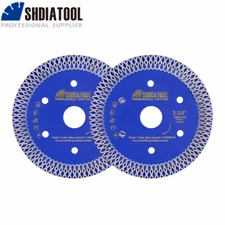 2pc 3-3/8" Diamond Cutting Disc Mesh Grinder Saw Blade for Porcelain Tile Marble