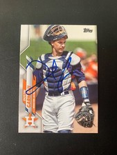 Dustin Garneau Signed 2020 Topps Update Card Houston Astros Autograph COA