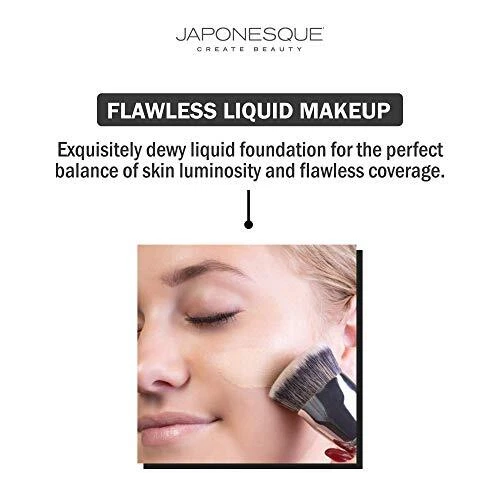 Base líquida impecável Japonesque Luminous Foundation, 03,84 fl oz - Imagem 2 de 4