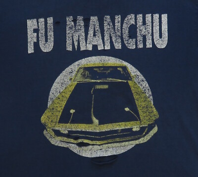 Fu Manchu Vintage T Shirt 1998 The Action Is Go Tour Thrashed