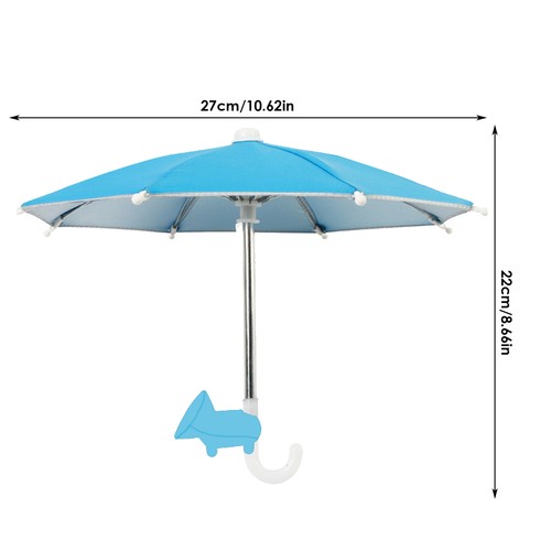 Parapluie de téléphone pour pare soleil/téléphone pour iPhone et autres appareils - Ventouse - Photo 4 sur 16