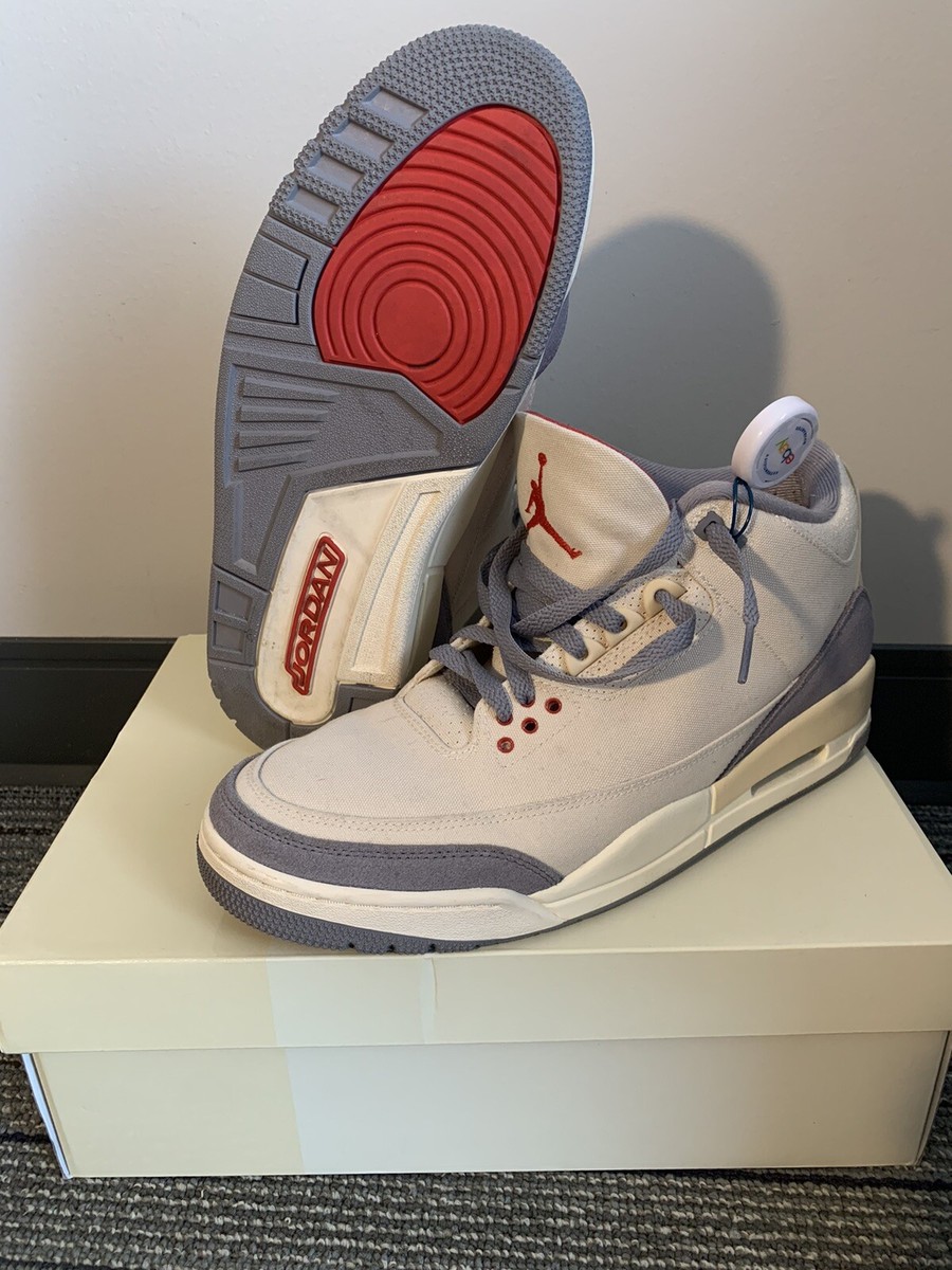 jordan 3 muslin grey laces