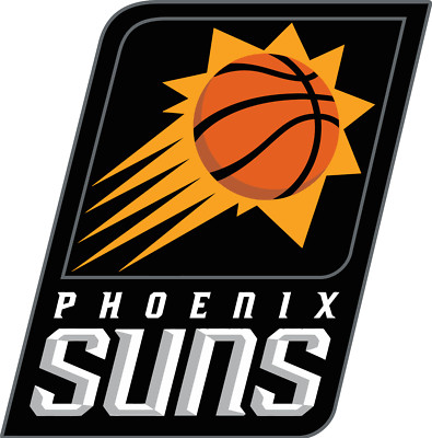 Phoenix SUNS NBA Basketball Logo Vinyl Sticker Decal Cornhole Car Truck Bumper