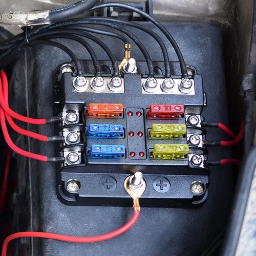 12PCS Add-a-Circuit Fuse Tap-Micro Auto Mini Blade Piggy Back Fuse Holder 12V - Picture 10 of 13