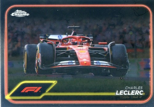 2025 Topps Chrome Formula 1 F1 #75-SF Charles Leclerc Speed Wheels