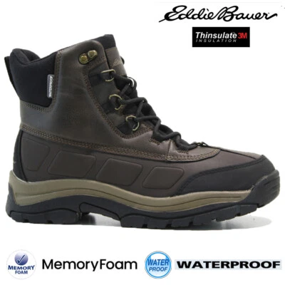 EDDIE BAUER HERREN WANDERN WANDERN MEMORY SCHAUM FREIZEIT THERMO WINTER STIEFELETTEN TRAININGS GRÖSSE