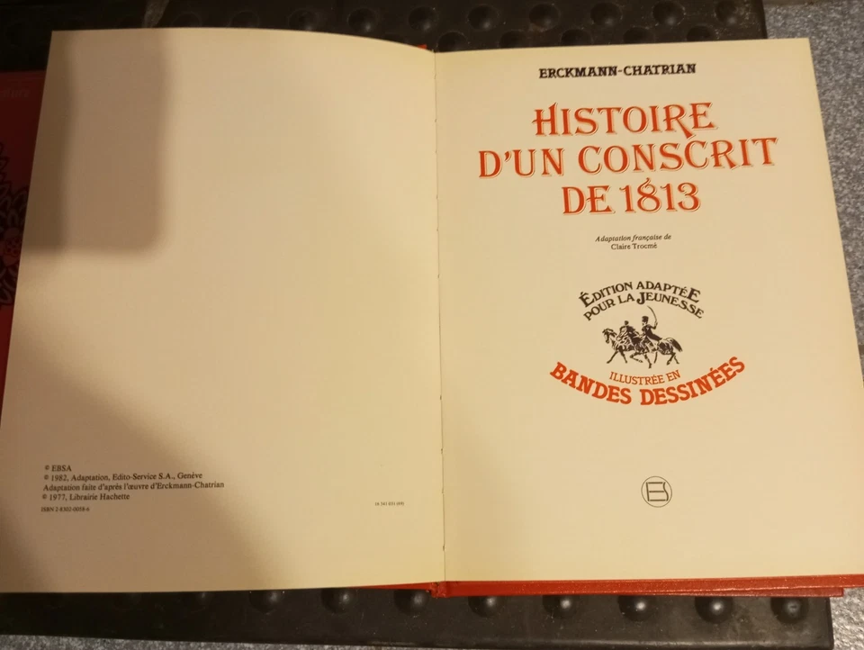 livre histoire d'un conscrit de 1818 - Photo 3/3