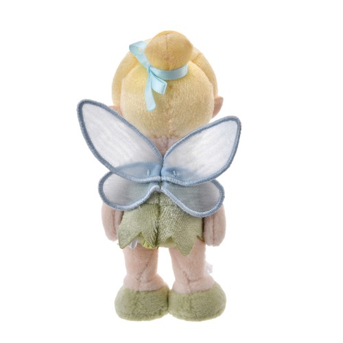 Tinker Bell Plush Disney stanDs Peter Pan Tokyo Disney Store Japan 13.5cm New - Picture 3 of 5