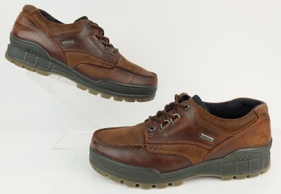 ECCO Track II Low GORE-TEX Hiking Shoes EU 42 US 8 8.5 Brown Leather