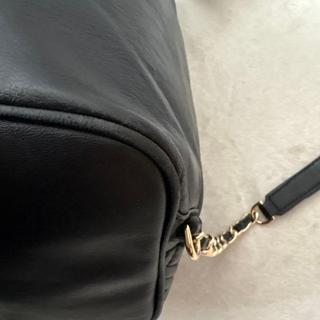 Tory Burch Fleming Backpack Leather Quilting Embo… - image 9