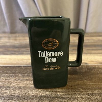 Tullamore Dew Irish Whiskey Shot Glass Mug Mini Pitcher Barware Collectible