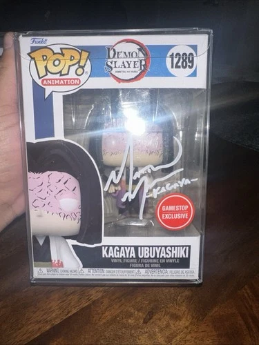 Funko Demon Slayer: Kimetsu No Yaiba Kagaya Ubuyashiki Signed By Matthew Mercer!