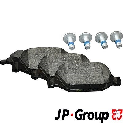 JP Group Bremsbelagsatz, Scheibenbremse Hinterachse U.A. FüR Abarth, Fiat-image