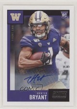 2020 Score Rookies Signatures Hunter Bryant #406 Auto 03q7