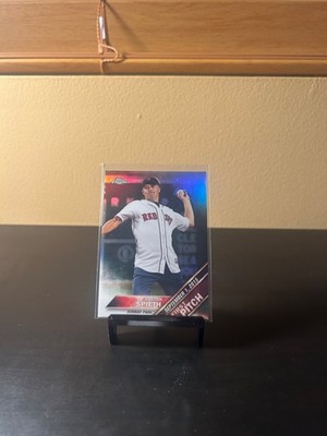 2016 Topps Chrome Jordan Spieth 1st Pitch Refractor 