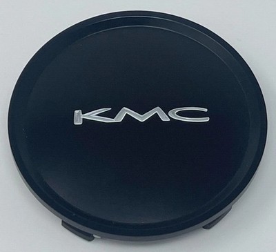 KMC Black Custom Wheel Center Cap 950K77 HT 005-048 with Snap Wire Ring Retainer
